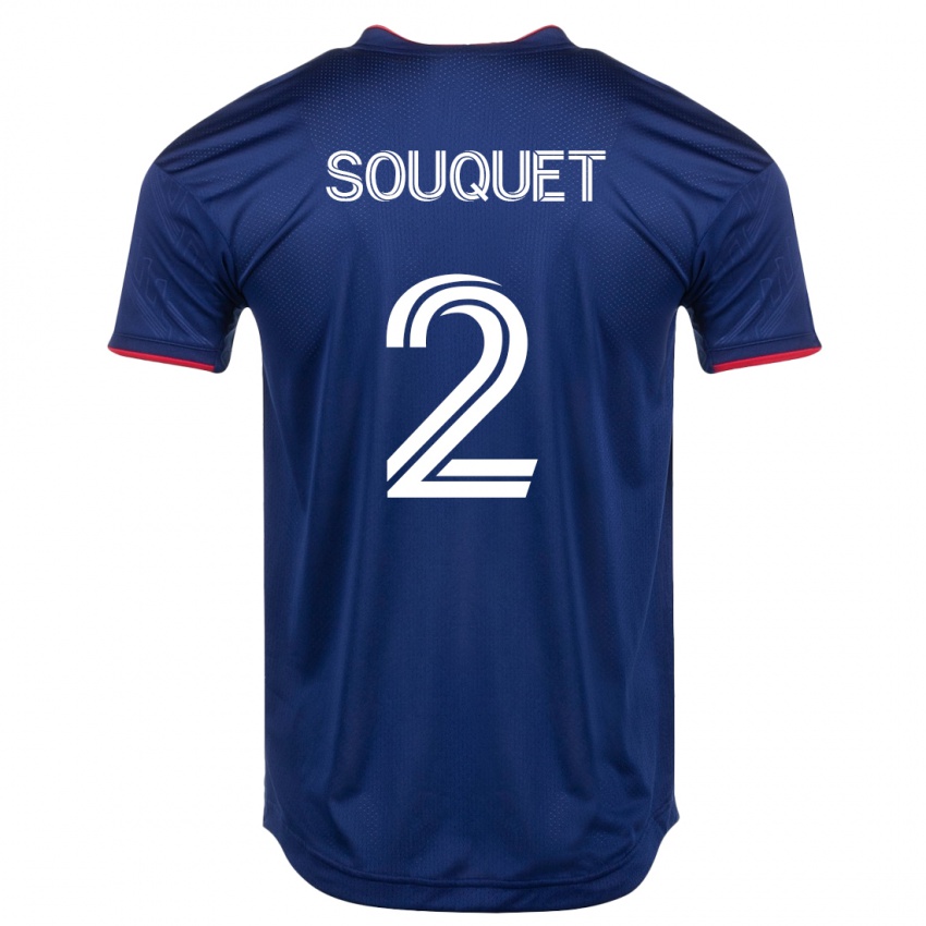 Férfi Arnaud Souquet #2 Haditengerészet Hazai Jersey 2023/24 Mez Póló Ing