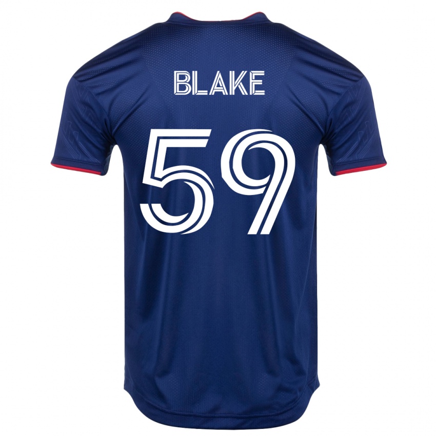 Férfi Romain Blake #59 Haditengerészet Hazai Jersey 2023/24 Mez Póló Ing