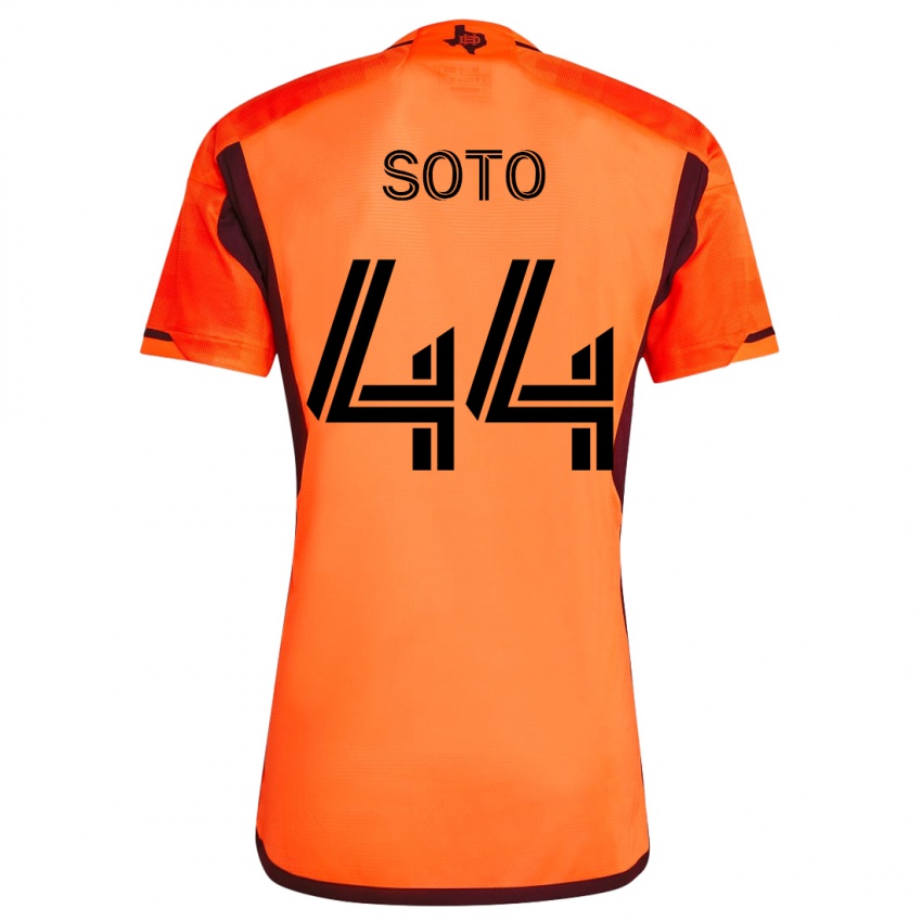 Férfi Ezekiel Soto #44 Narancs Hazai Jersey 2023/24 Mez Póló Ing