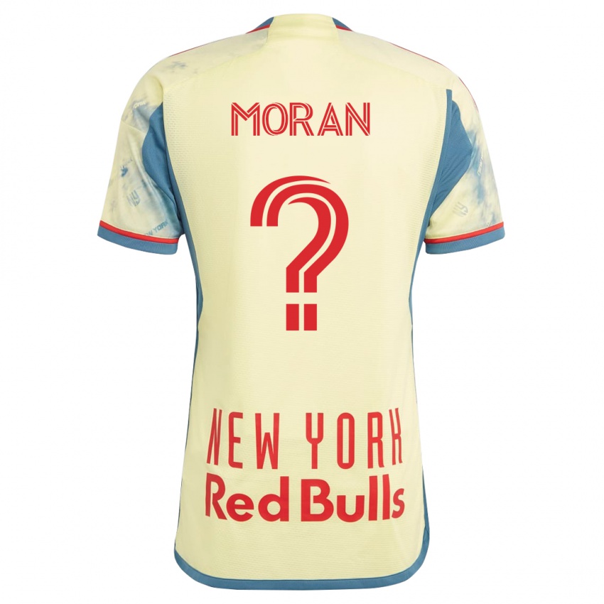 Férfi Finn Moran #0 Sárga Hazai Jersey 2023/24 Mez Póló Ing