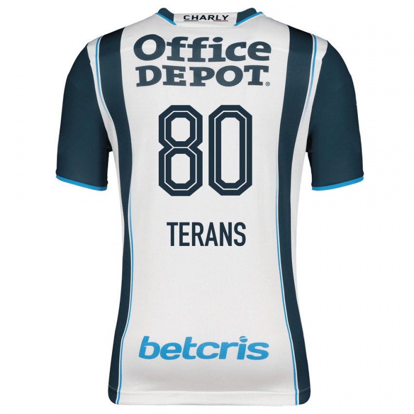 Férfi David Terans #80 Haditengerészet Hazai Jersey 2023/24 Mez Póló Ing