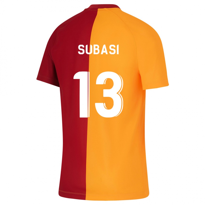 Férfi Kadir Subasi #13 Narancs Hazai Jersey 2023/24 Mez Póló Ing