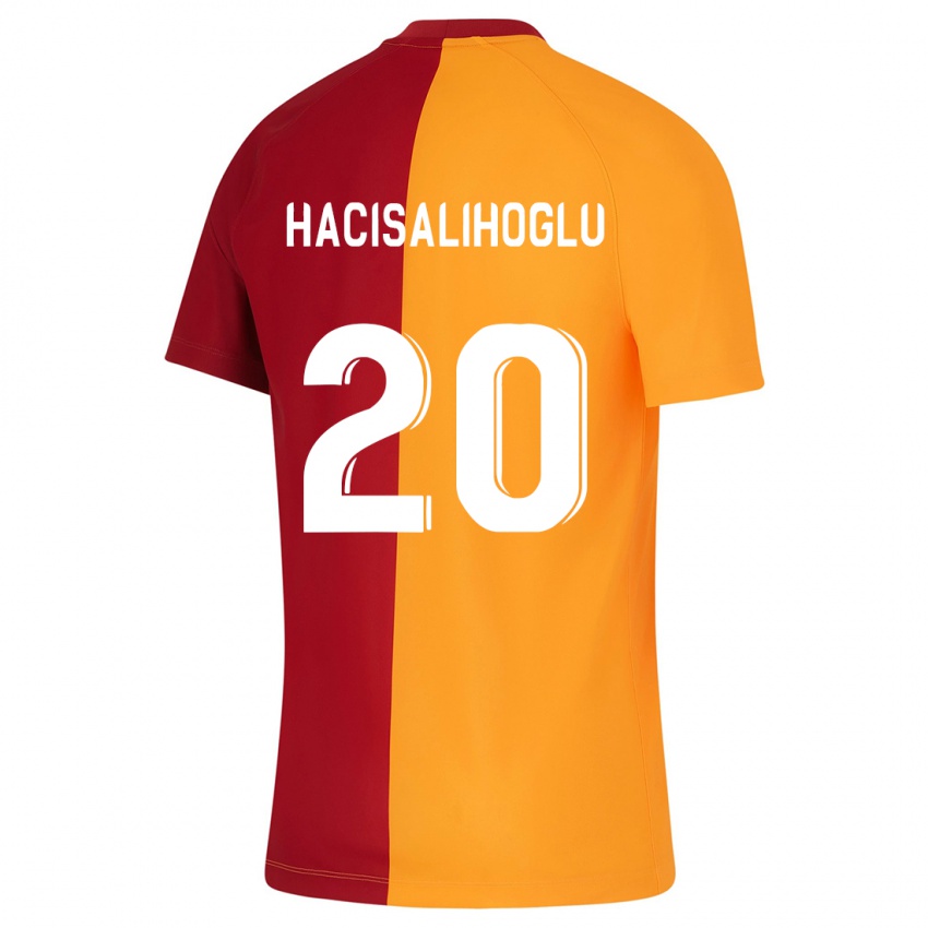 Férfi Arda Hacisalihoglu #20 Narancs Hazai Jersey 2023/24 Mez Póló Ing