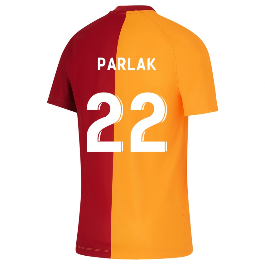 Férfi Nazlıcan Parlak #22 Narancs Hazai Jersey 2023/24 Mez Póló Ing