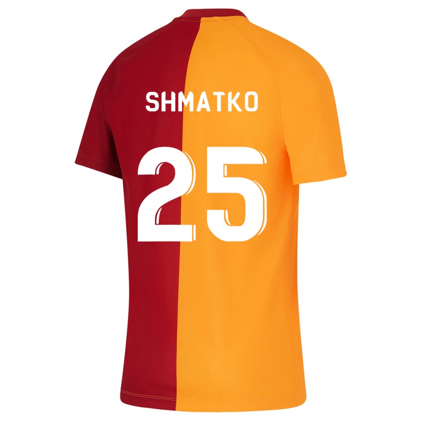 Férfi Lyubov Shmatko #25 Narancs Hazai Jersey 2023/24 Mez Póló Ing