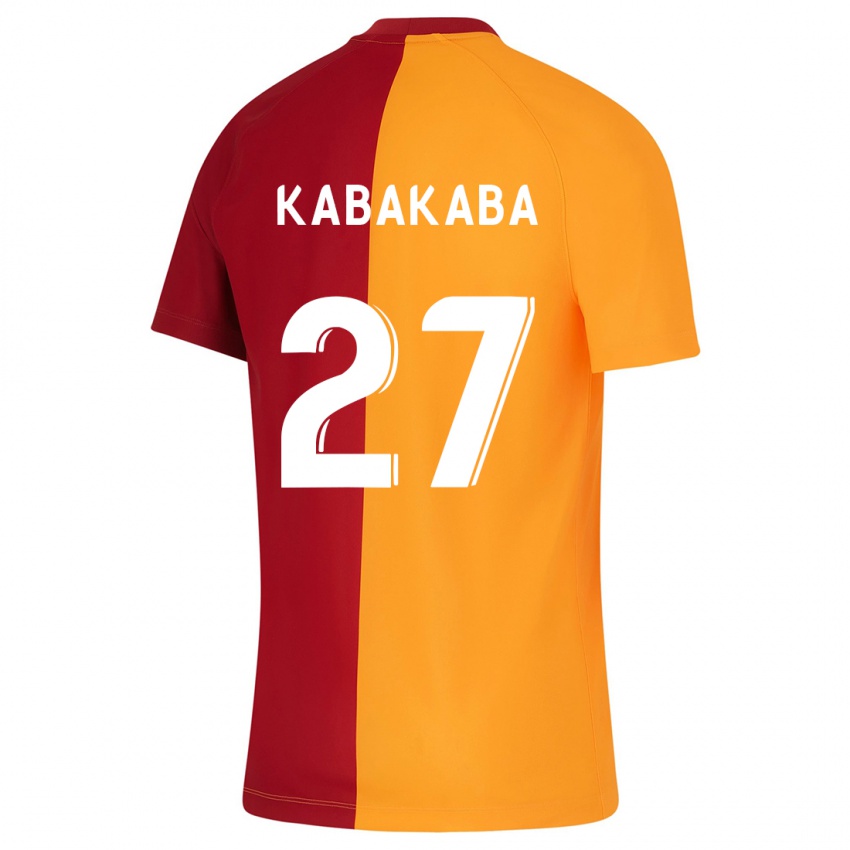 Férfi Naomie Kabakaba #27 Narancs Hazai Jersey 2023/24 Mez Póló Ing