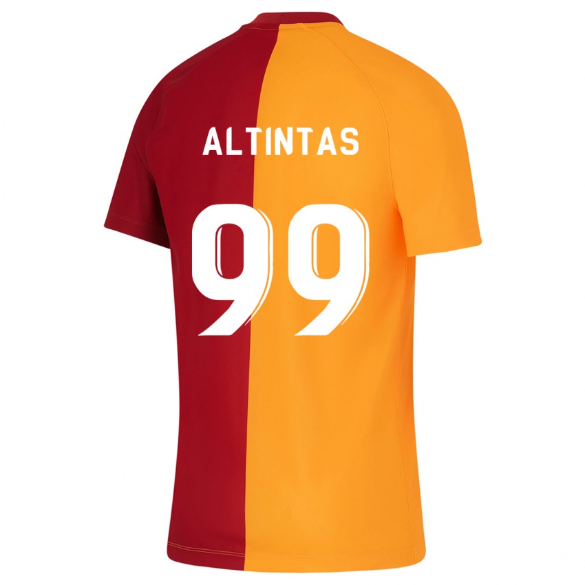 Férfi Benan Altıntaş #99 Narancs Hazai Jersey 2023/24 Mez Póló Ing