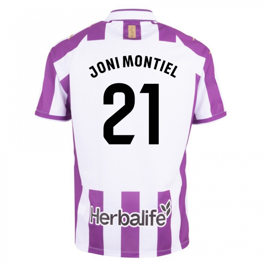 Férfi Joni Montiel #21 Lila Hazai Jersey 2023/24 Mez Póló Ing