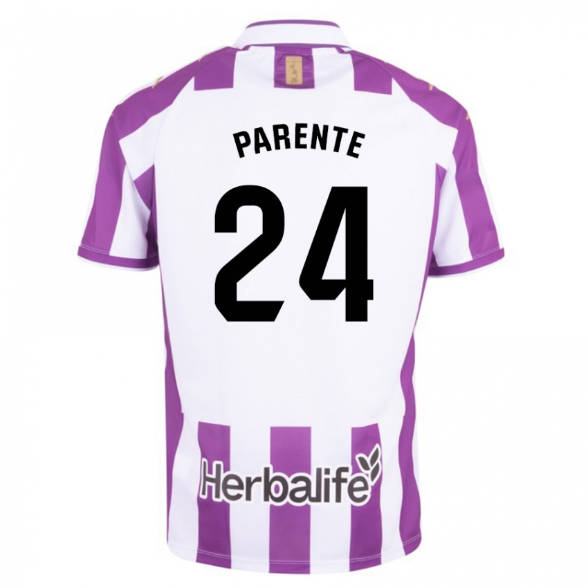 Férfi Iago Parente #24 Lila Hazai Jersey 2023/24 Mez Póló Ing