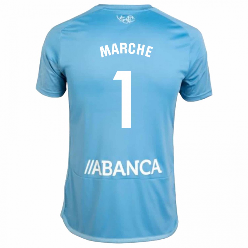 Férfi Agustin Marchesin #1 Kék Hazai Jersey 2023/24 Mez Póló Ing