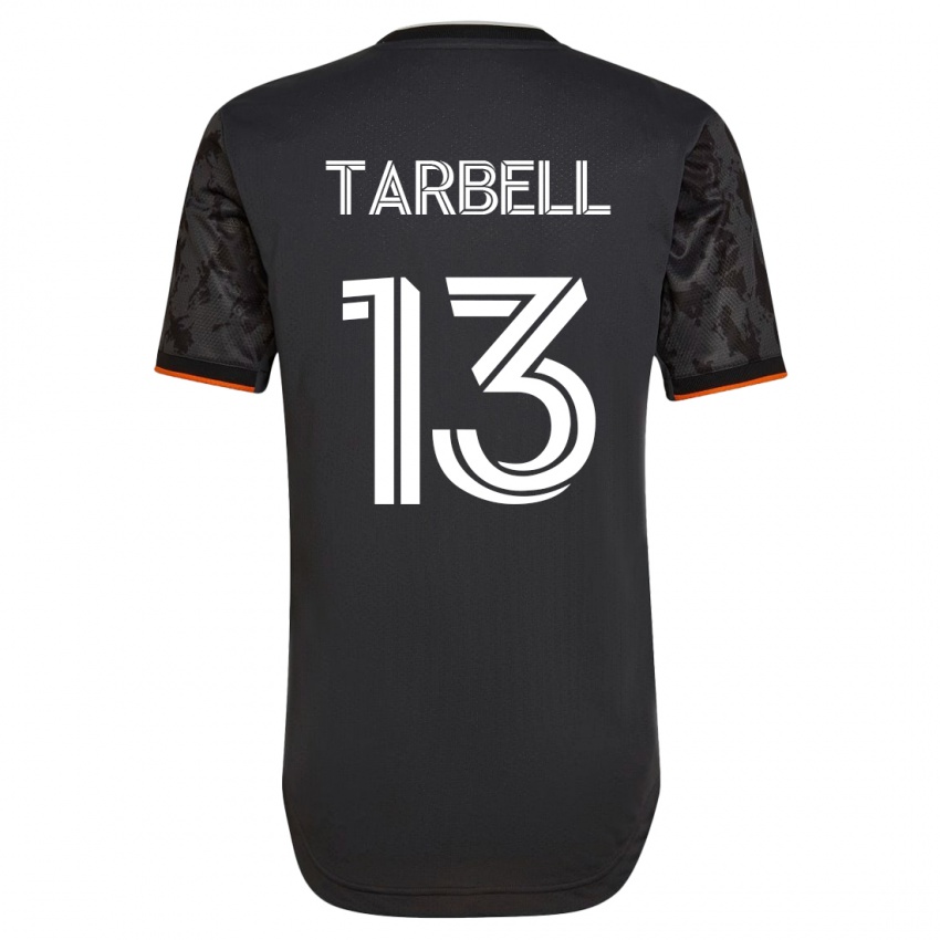 Férfi Andrew Tarbell #13 Fekete Idegenbeli Jersey 2023/24 Mez Póló Ing