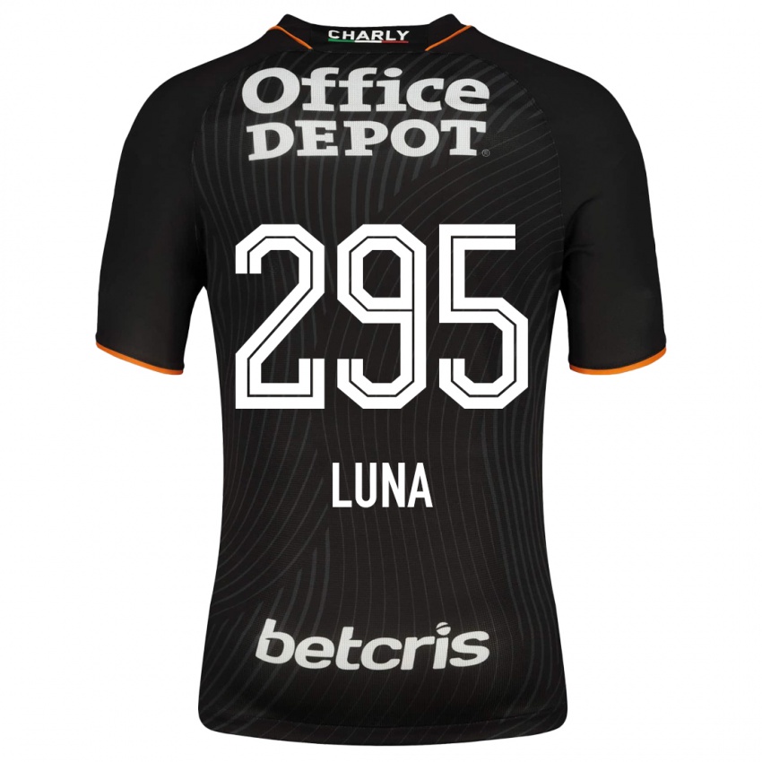 Férfi Irving Luna #295 Fekete Idegenbeli Jersey 2023/24 Mez Póló Ing