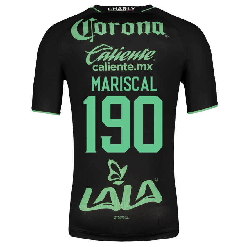 Férfi Salvador Mariscal #190 Fekete Idegenbeli Jersey 2023/24 Mez Póló Ing