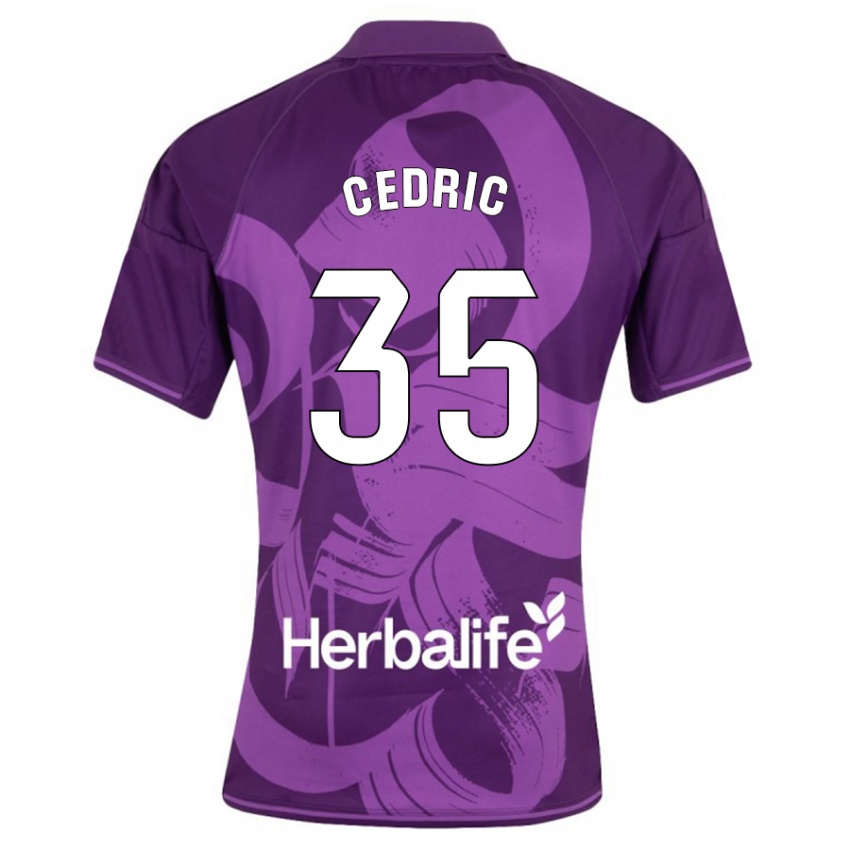 Férfi Iván Cédric #35 Ibolya Idegenbeli Jersey 2023/24 Mez Póló Ing