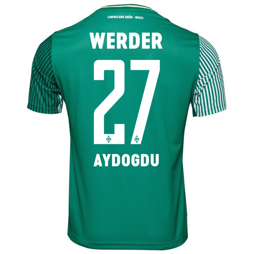 Női Onur Aydogdu #27 Zöld Hazai Jersey 2023/24 Mez Póló Ing