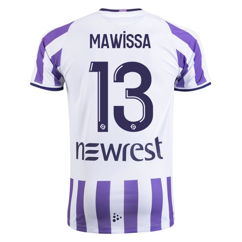 Női Christian Mawissa Elebi #13 Fehér Hazai Jersey 2023/24 Mez Póló Ing