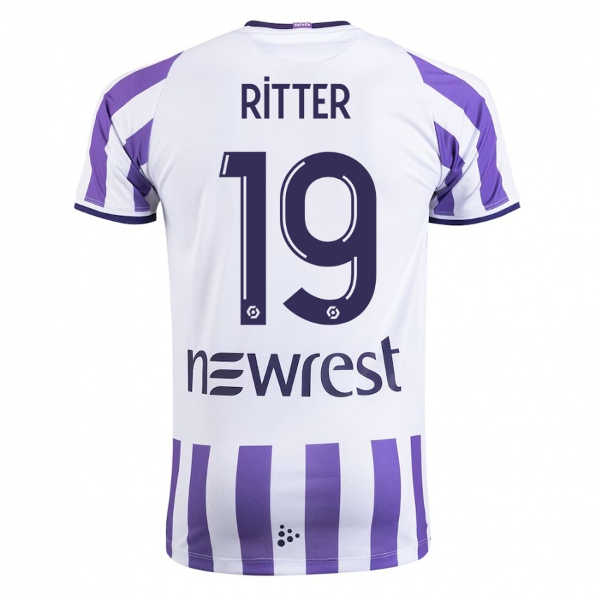 Női Morgane Ritter #19 Fehér Hazai Jersey 2023/24 Mez Póló Ing