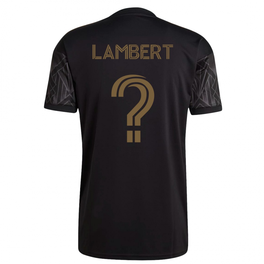 Női Liam Lambert #0 Fekete Hazai Jersey 2023/24 Mez Póló Ing