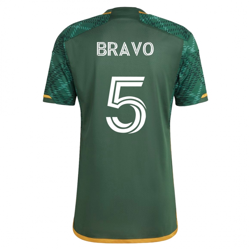 Női Claudio Bravo #5 Zöld Hazai Jersey 2023/24 Mez Póló Ing