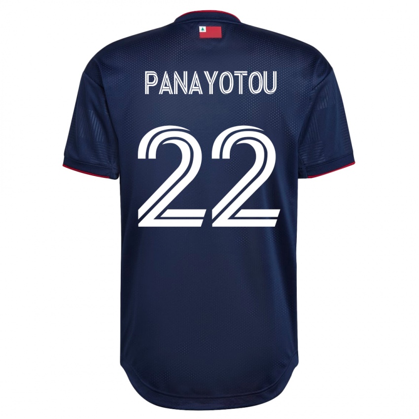 Női Jack Panayotou #22 Haditengerészet Hazai Jersey 2023/24 Mez Póló Ing