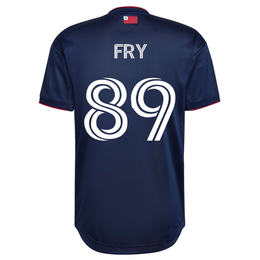 Női Malcolm Fry #89 Haditengerészet Hazai Jersey 2023/24 Mez Póló Ing