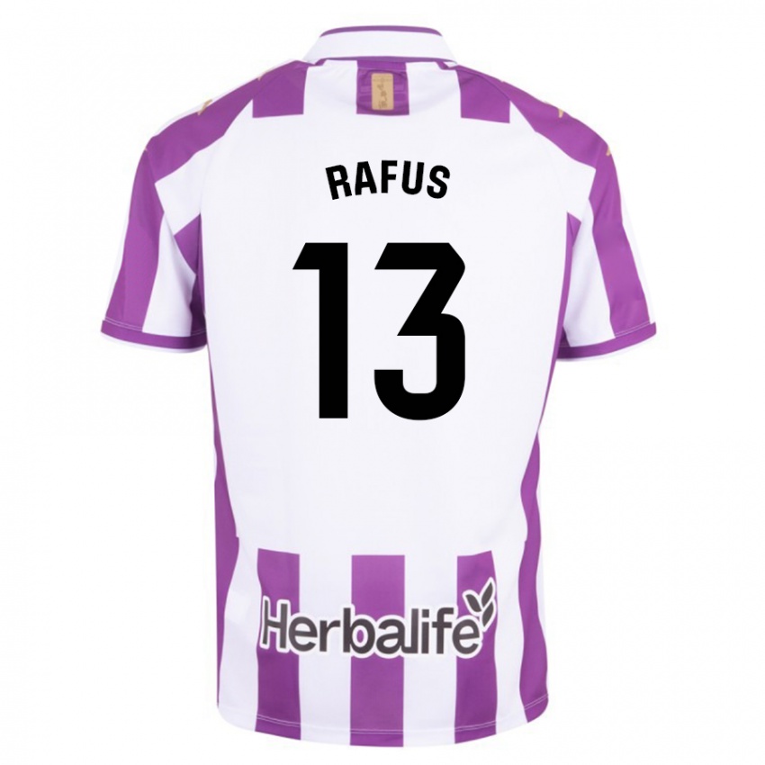 Női Arnau Rafus #13 Lila Hazai Jersey 2023/24 Mez Póló Ing