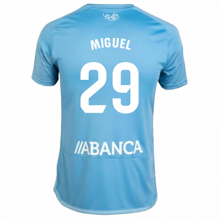 Női Miguel Rodriguez #29 Kék Hazai Jersey 2023/24 Mez Póló Ing