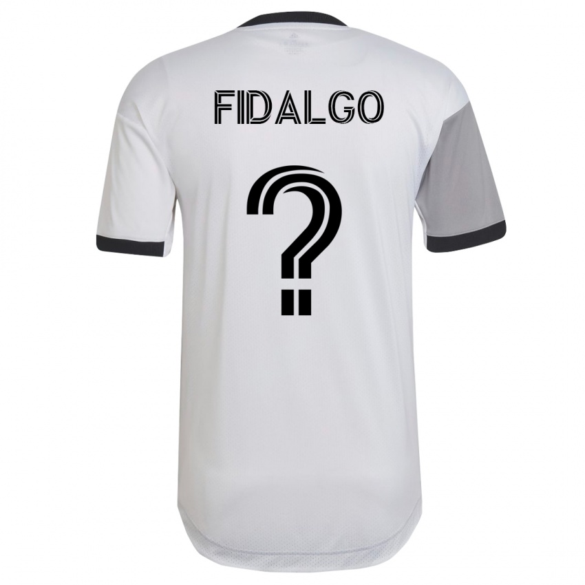 Női James Fidalgo #0 Fehér Idegenbeli Jersey 2023/24 Mez Póló Ing