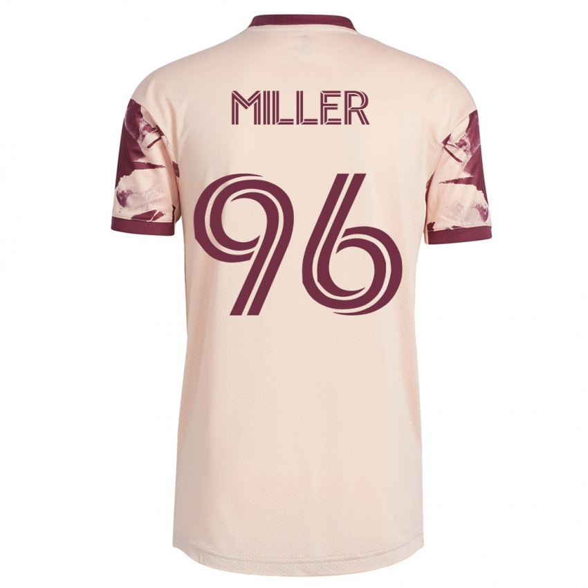 Női Carver Miller #96 Piszkosfehér Idegenbeli Jersey 2023/24 Mez Póló Ing