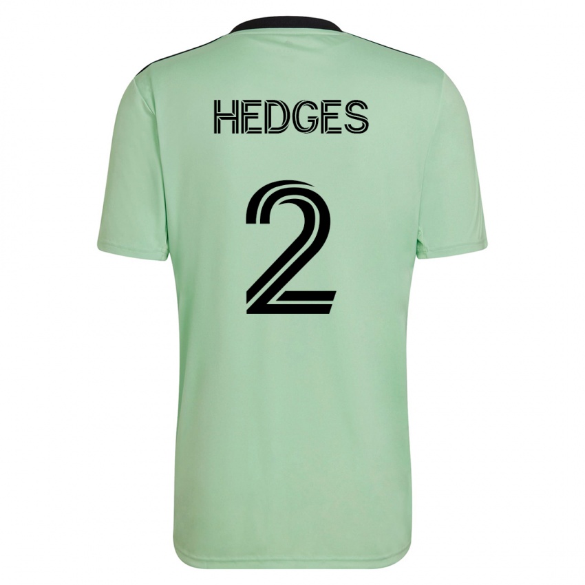 Női Matt Hedges #2 Világos Zöld Idegenbeli Jersey 2023/24 Mez Póló Ing
