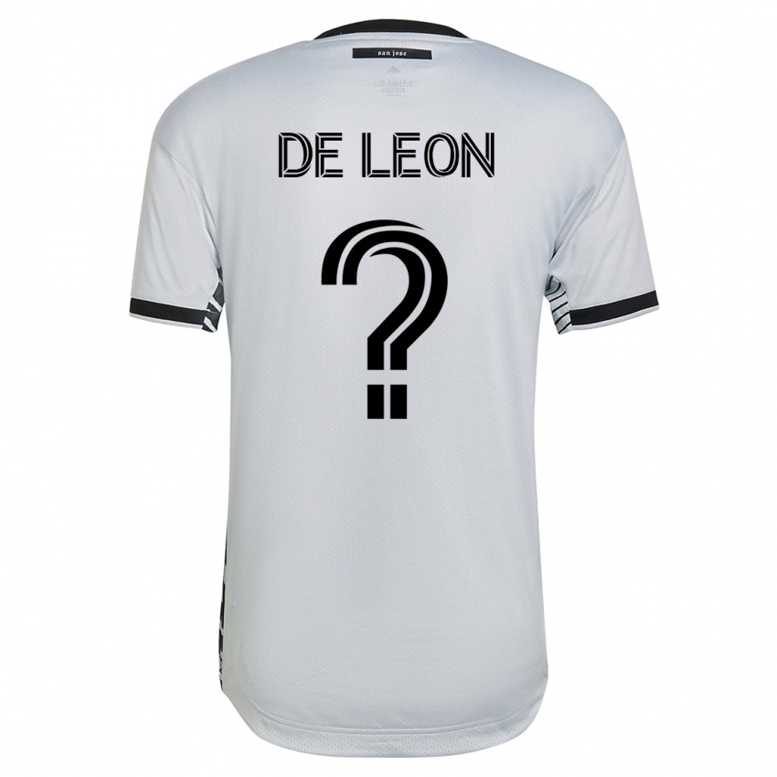 Női Brandon De Leon #0 Fehér Idegenbeli Jersey 2023/24 Mez Póló Ing