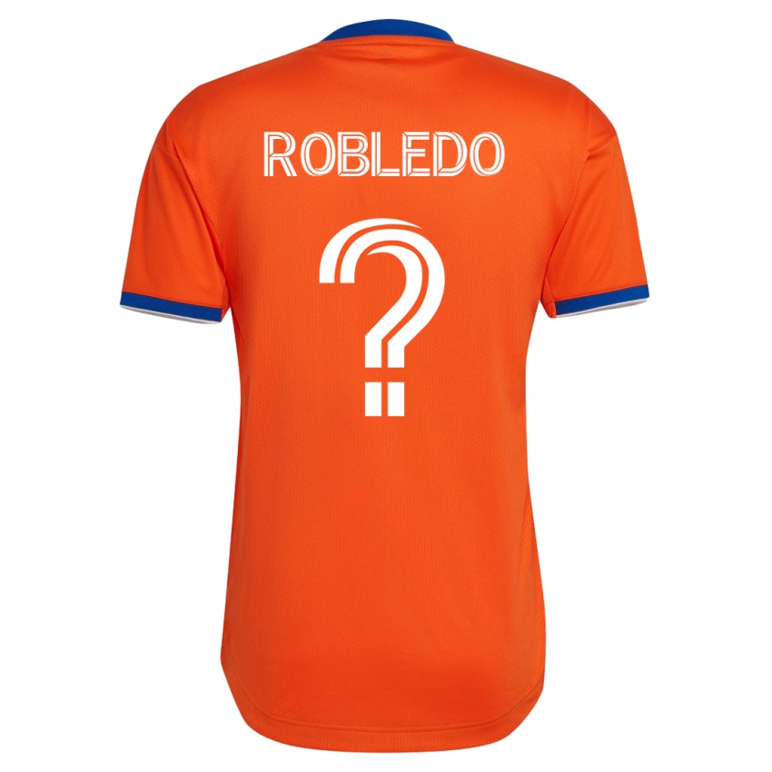 Női Harrison Robledo #0 Fehér Idegenbeli Jersey 2023/24 Mez Póló Ing