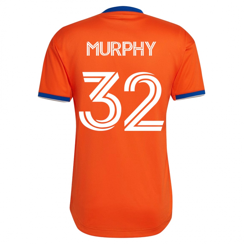 Női Ian Murphy #32 Fehér Idegenbeli Jersey 2023/24 Mez Póló Ing