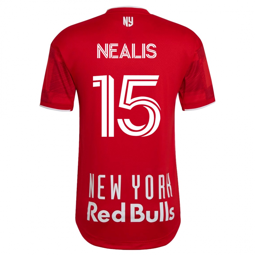 Női Sean Nealis #15 Bézs-Arany Idegenbeli Jersey 2023/24 Mez Póló Ing