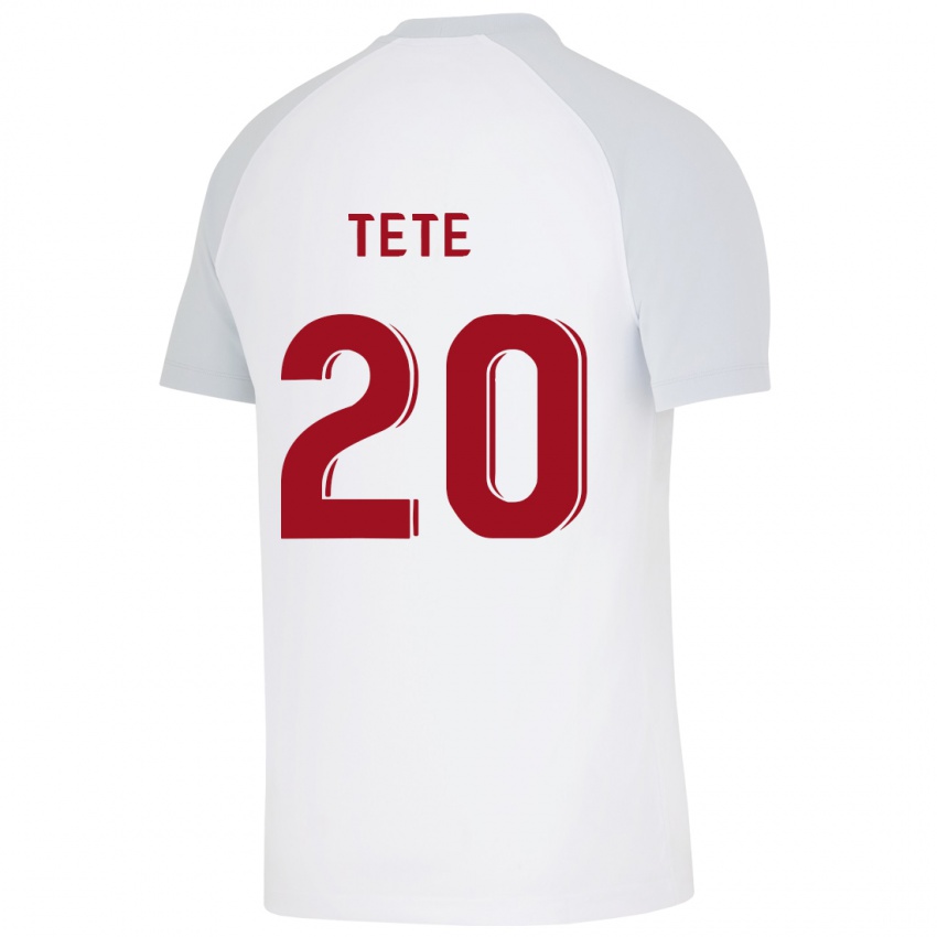 Női Tete #20 Fehér Idegenbeli Jersey 2023/24 Mez Póló Ing