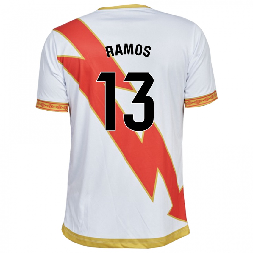 Gyermek Mario Ramos #13 Fehér Hazai Jersey 2023/24 Mez Póló Ing