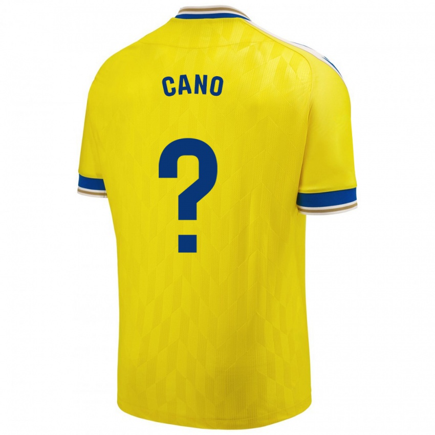 Gyermek Rubén Cano #0 Sárga Hazai Jersey 2023/24 Mez Póló Ing