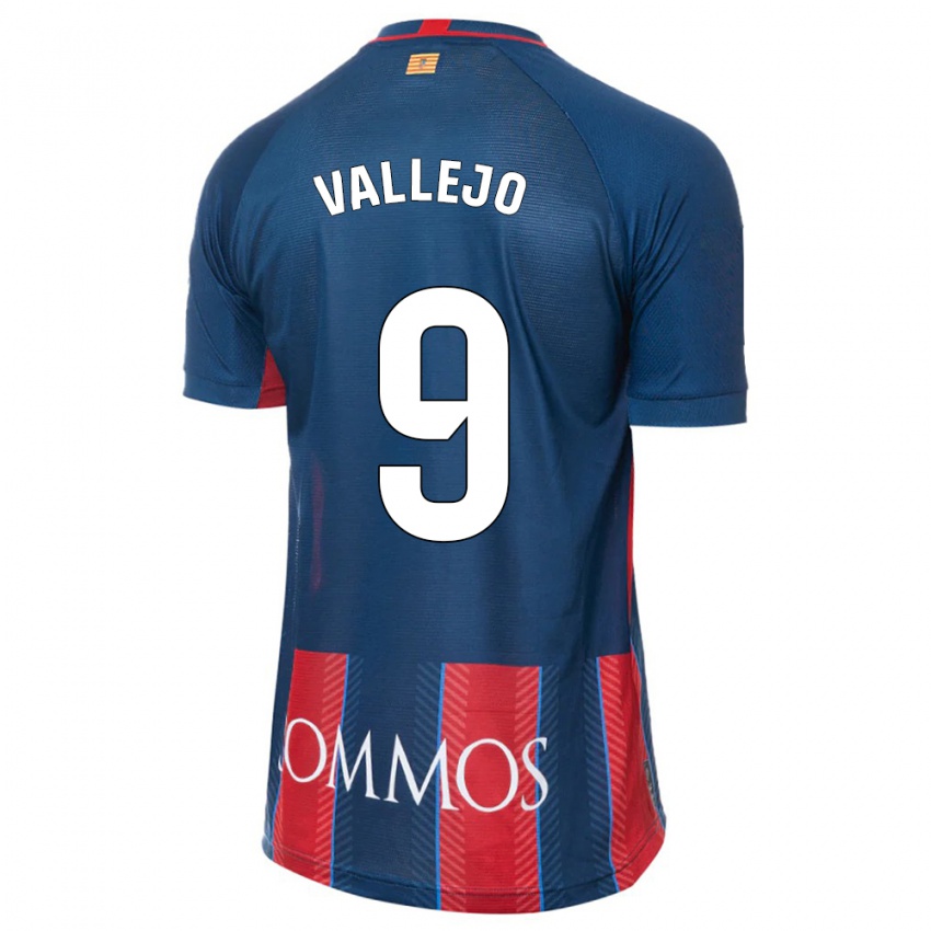 Gyermek Hugo Vallejo #9 Haditengerészet Hazai Jersey 2023/24 Mez Póló Ing