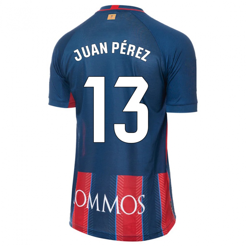 Gyermek Juan Pérez #13 Haditengerészet Hazai Jersey 2023/24 Mez Póló Ing