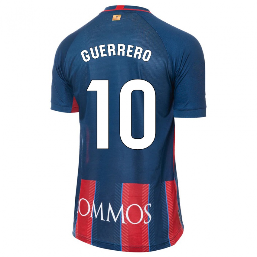 Gyermek Fernando Guerrero #10 Haditengerészet Hazai Jersey 2023/24 Mez Póló Ing