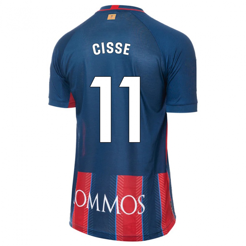 Gyermek Bakary Cissé #11 Haditengerészet Hazai Jersey 2023/24 Mez Póló Ing