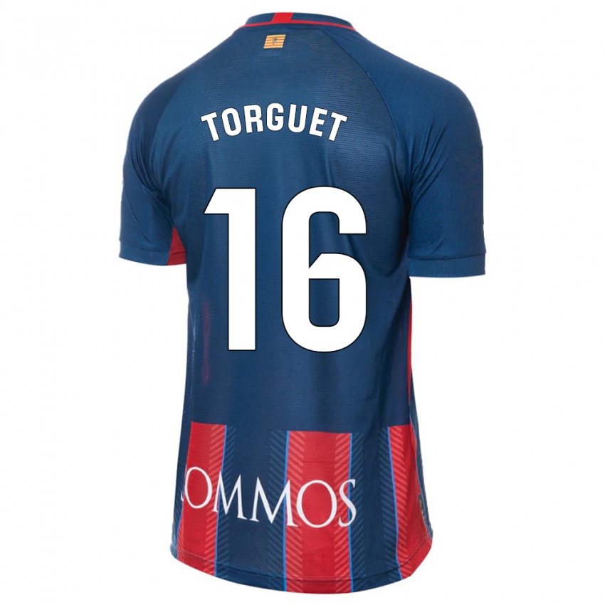 Gyermek Miguel Torguet #16 Haditengerészet Hazai Jersey 2023/24 Mez Póló Ing