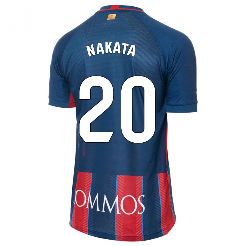 Gyermek Yuki Nakata #20 Haditengerészet Hazai Jersey 2023/24 Mez Póló Ing