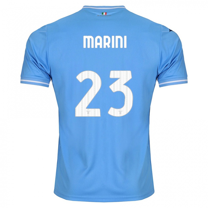 Gyermek Matteo Marini #23 Kék Hazai Jersey 2023/24 Mez Póló Ing