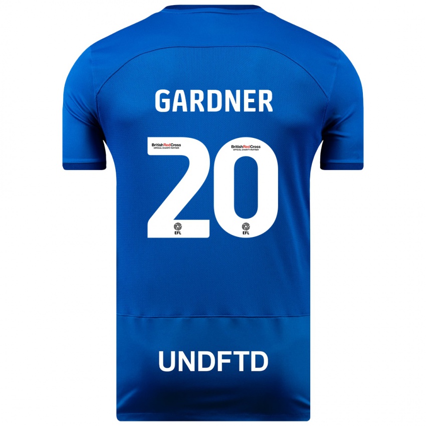 Gyermek Gary Gardner #20 Kék Hazai Jersey 2023/24 Mez Póló Ing