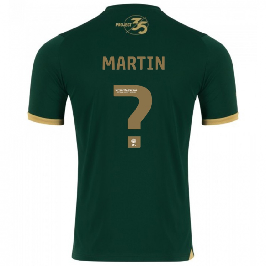 Gyermek Matthew Martin #0 Zöld Hazai Jersey 2023/24 Mez Póló Ing