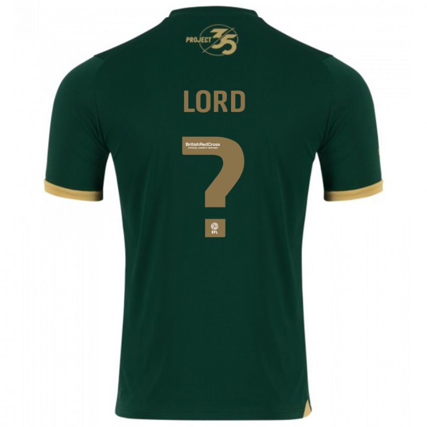 Gyermek Sam Lord #0 Zöld Hazai Jersey 2023/24 Mez Póló Ing