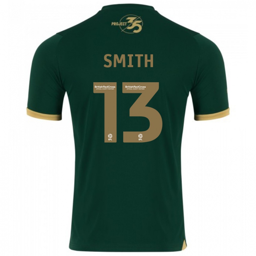 Gyermek Grace Smith #13 Zöld Hazai Jersey 2023/24 Mez Póló Ing