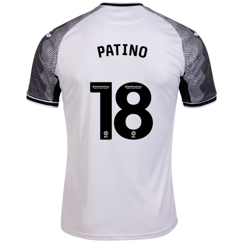 Gyermek Charlie Patino #18 Fehér Hazai Jersey 2023/24 Mez Póló Ing