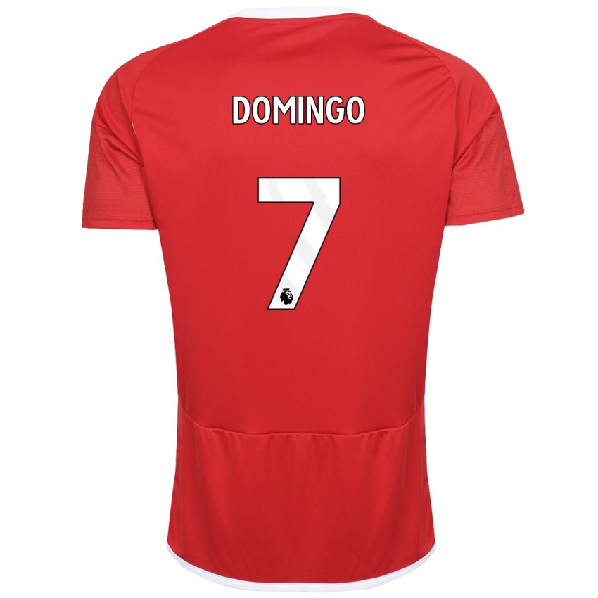 Gyermek Sophie Domingo #7 Piros Hazai Jersey 2023/24 Mez Póló Ing